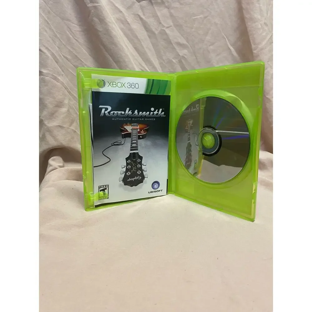 Rocksmith (Microsoft Xbox 360, 2011) CIB
